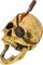 Tree Buddees Creepy Pirate Skull Tree Topper for Christmas or Halloween Trees - Large 10"